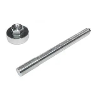 Śruba ściągacza wtryskiwaczy z nakrętką