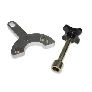 Przyrząd do regulacji koła pasowego wału Volvo