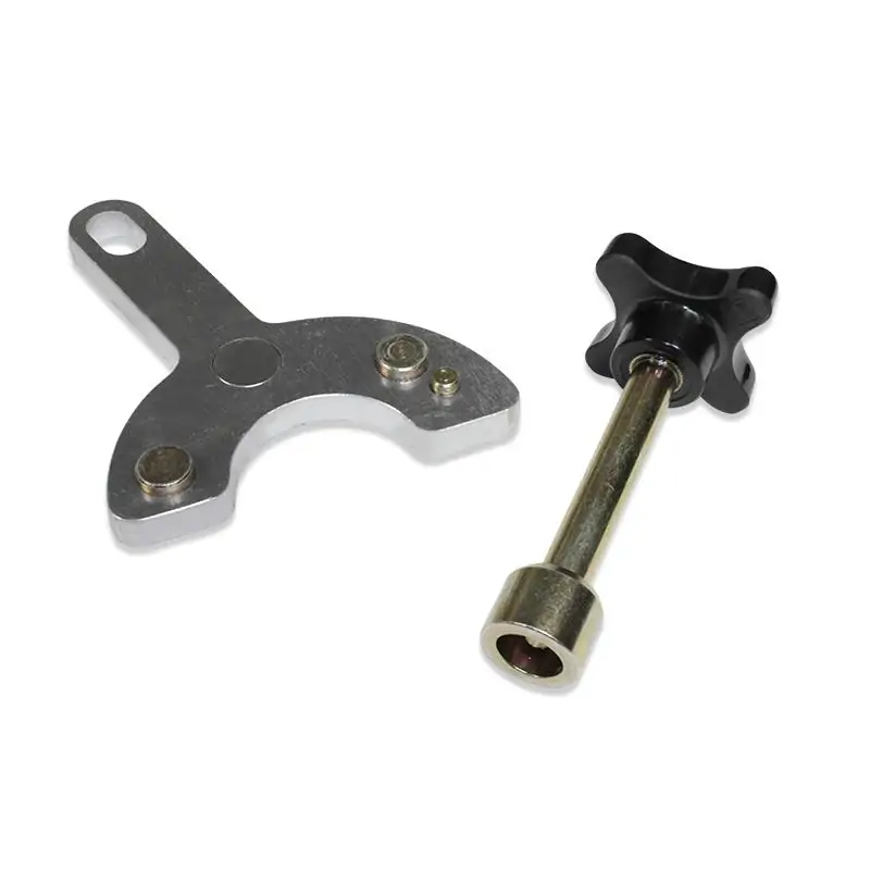 Przyrząd do regulacji koła pasowego wału Volvo