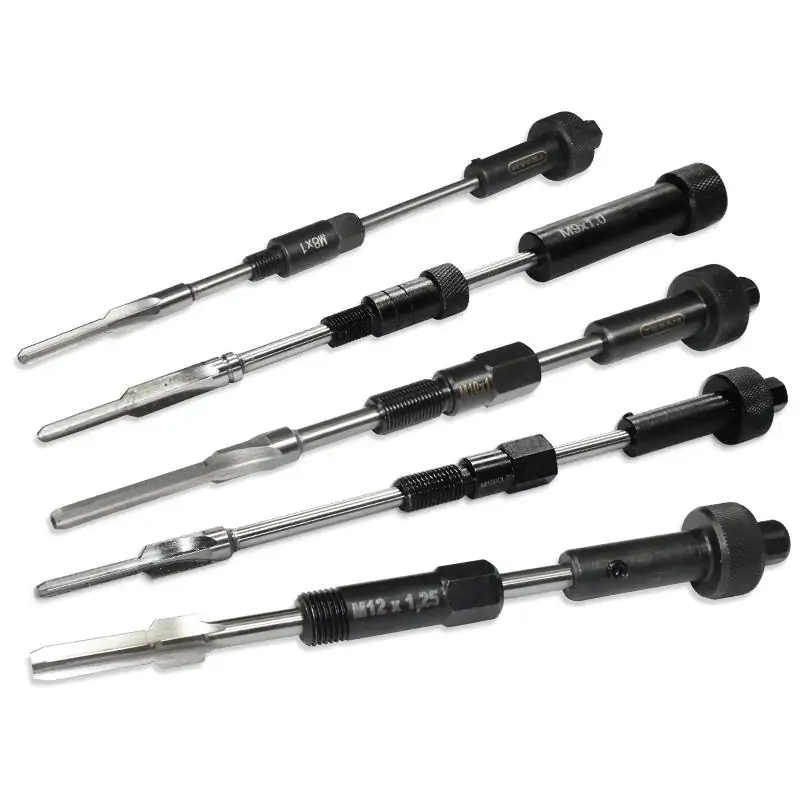 Zestaw frezów do legalizacji świec żarowych z pilotem M8x1, M9x1, M10x1, M10x1.25, M12x1.25