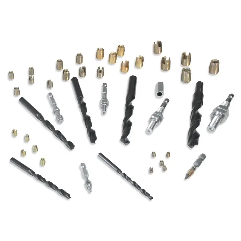 Zestaw do regeneracji gwintu z wkładkami / tulejkami M3 - M10 (Dzięcioł)