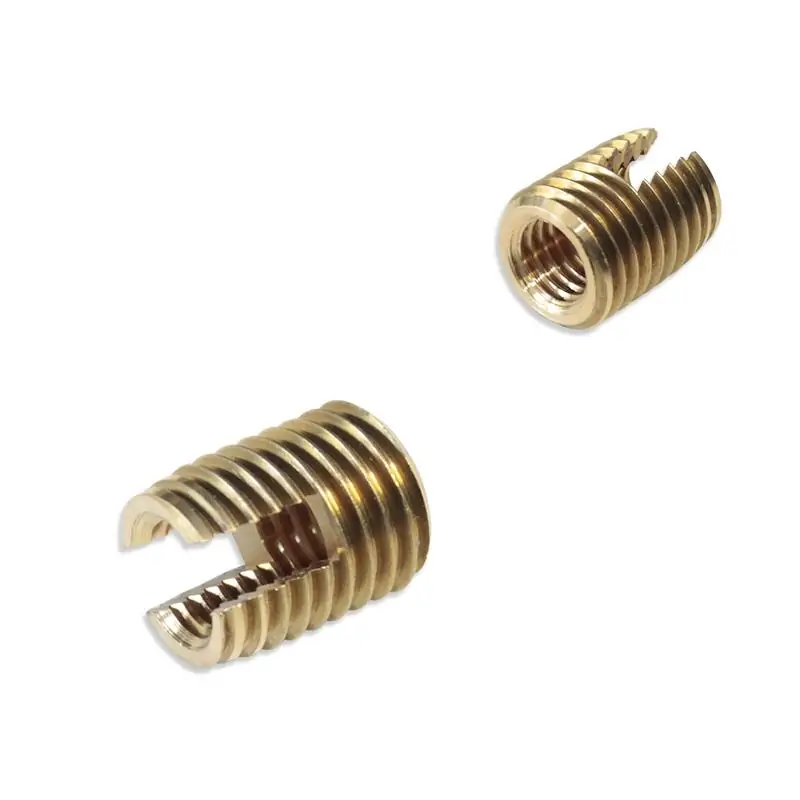 Tulejka do naprawy zerwanego gwintu M8 x 1,25 x 15 mm (mosiądz)