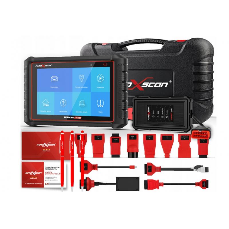 Tester diagnostyczny AUTOXSCAN RS930PRO + TPMS PL
