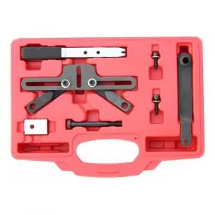 Blokada koła zamachowego przy wymianie rozrządu BMW