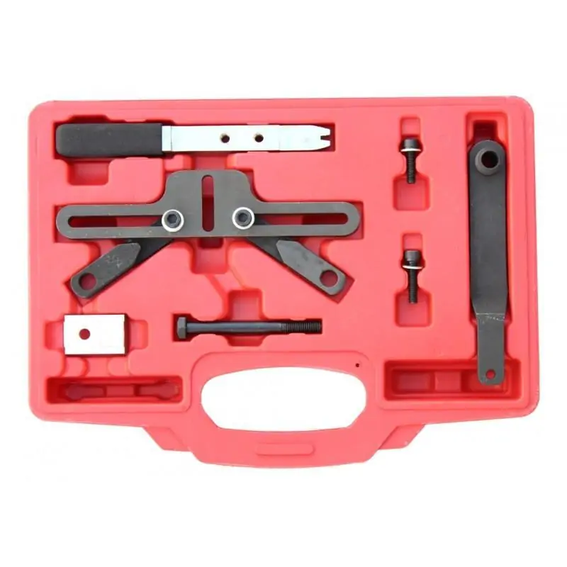 Blokada koła zamachowego przy wymianie rozrządu BMW