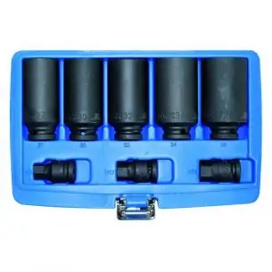 Zestaw nasadek do wałów napędowych 12 kątne i imbus