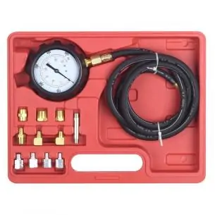 Miernik ciśnienia oleju z końcówkami 0-35bar