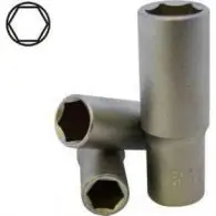 Nasadka 3/8", 14 mm, 6-kątna, długa