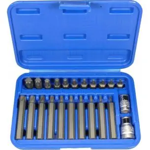 Bity, 23 szt., Torx T10-T50