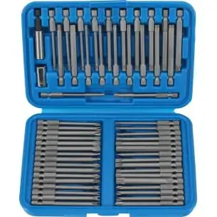 Bity, 55 szt., długie mieszane