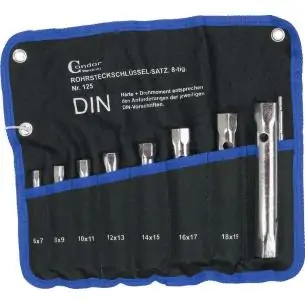 Klucze rurowe 6-22 mm, 8 szt.