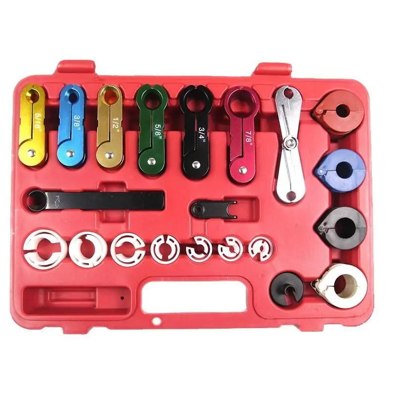 Zestaw do rozpinania złącz klimatyzacji, paliwowych