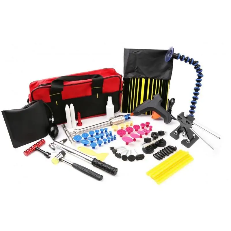 Zestaw do wyciągania wgnieceń karoserii PDR 55 elem