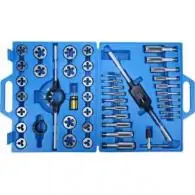 45 szt. narzędzi do gwintowania 1/4''-1"