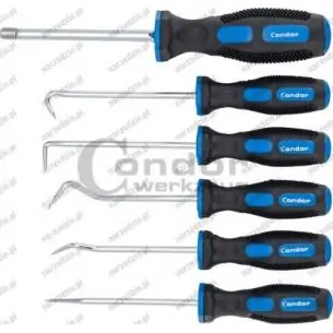 Haczyki, chwytak, 6 szt.