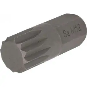 Bit 3/8" wielowpust M12x30 mm