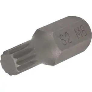 Bit 3/8" wielowpust M 8x30 mm