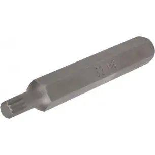 Bit 3/8" wielowpust M 6x75 mm