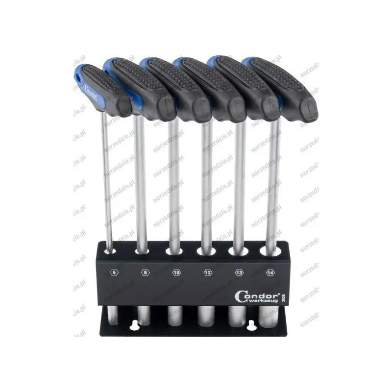 Klucze nasadowe 6-14 mm, 9 szt.