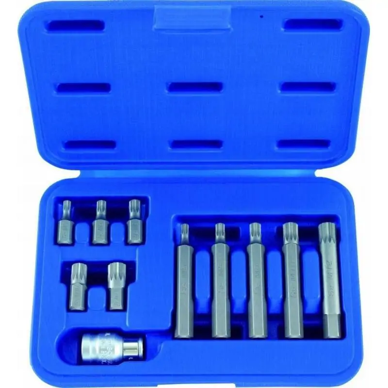 Adaptery do nasadek i bitów, 16 szt.