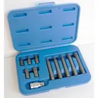 Adaptery do nasadek i bitów, 16 szt.