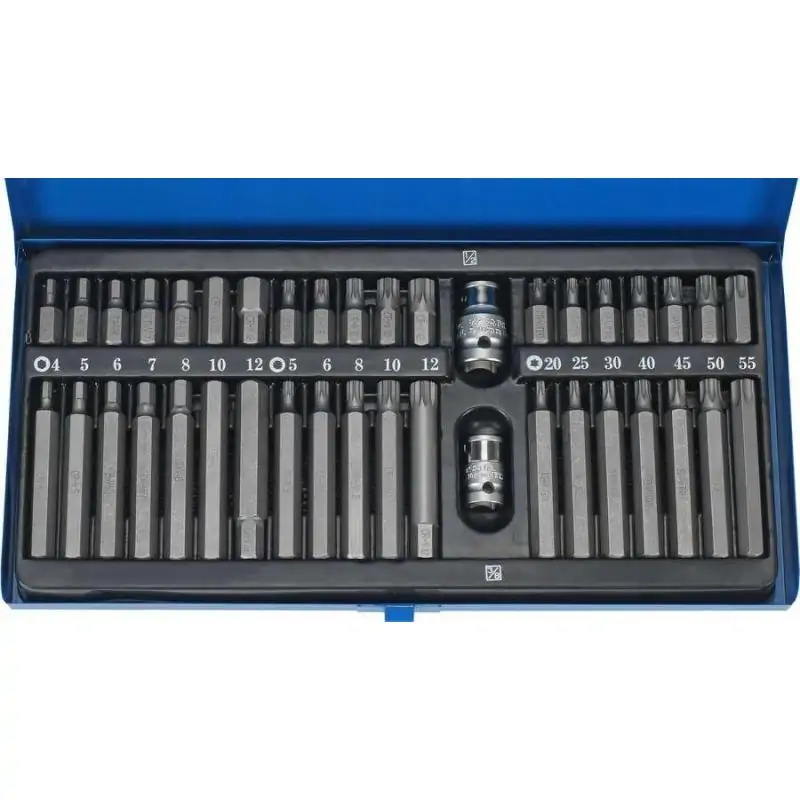 ZESTAW BITÓW ,IMBUS,WIELOWPUST SPLINE ,TORX,40SZT.