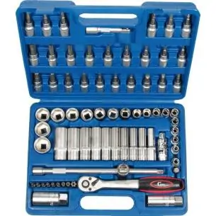 71 Narzędzi 3/8", Super-Lock, calowe