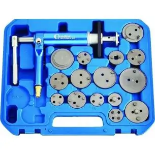 Pneumatyczny zestaw do tłoczków hamulc. 18 szt.