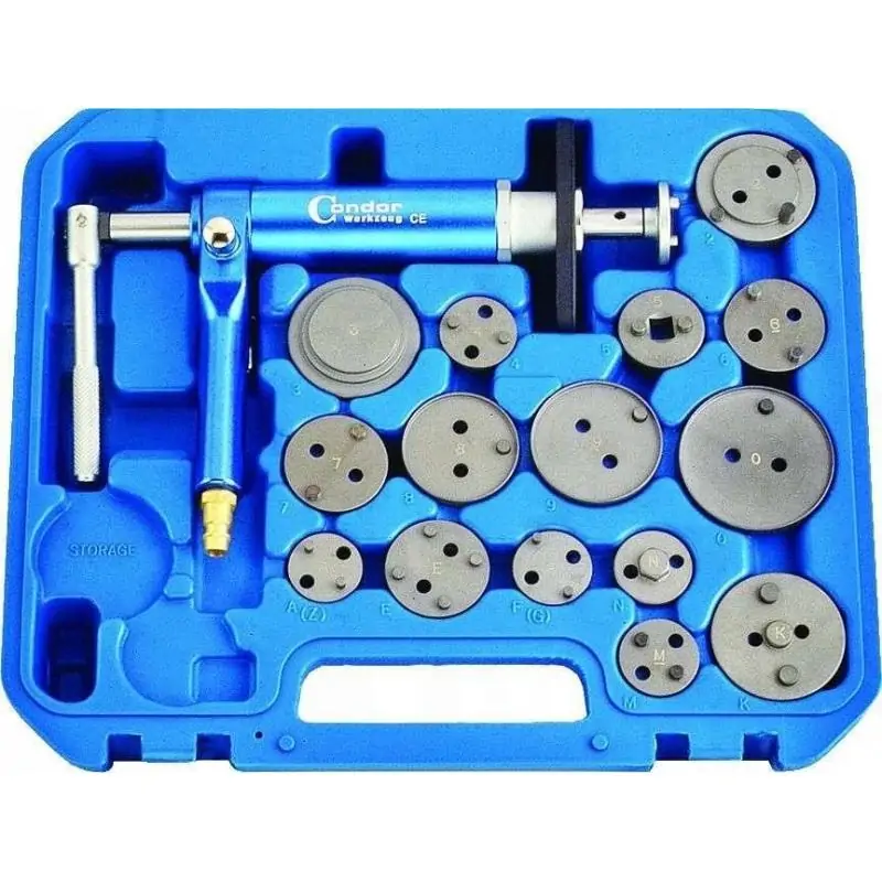 Pneumatyczny zestaw do tłoczków hamulc. 18 szt.