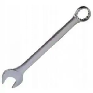 Klucz płasko oczkowy długi. 41 mm, chrom