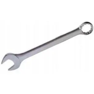 Klucz płasko oczkowy długi. 46 mm, chrom