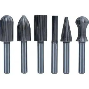 Frezy kształtowe 6 szt.