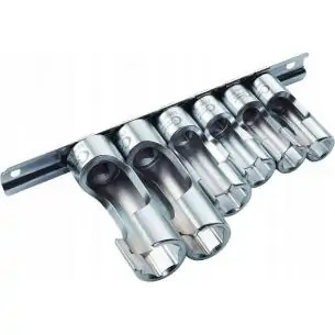 Nasadki otwarte 3/8", 10-19 mm, 6 szt.