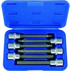 Nasadki imbus 5-12 mm, 1/2", 6 szt.
