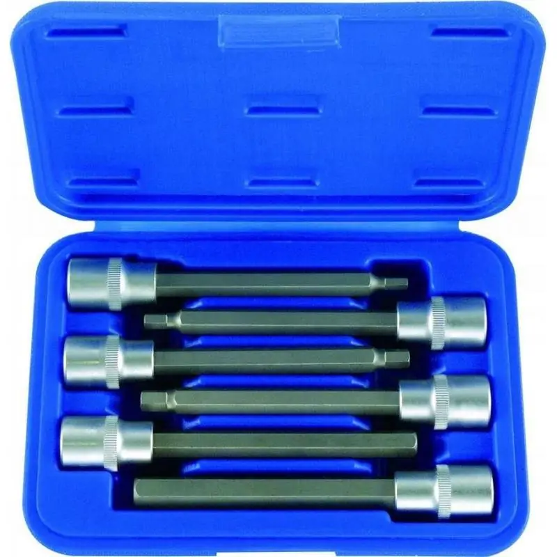 Nasadki imbus 5-12 mm, 1/2", 6 szt.