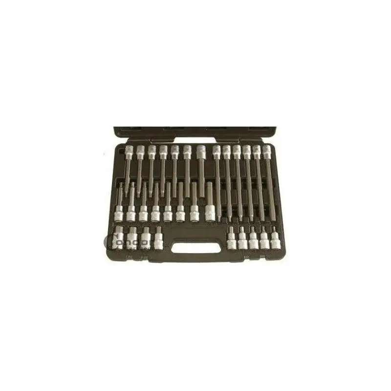 Nasadki imbus 5-19 mm, 1/2", 30 szt.