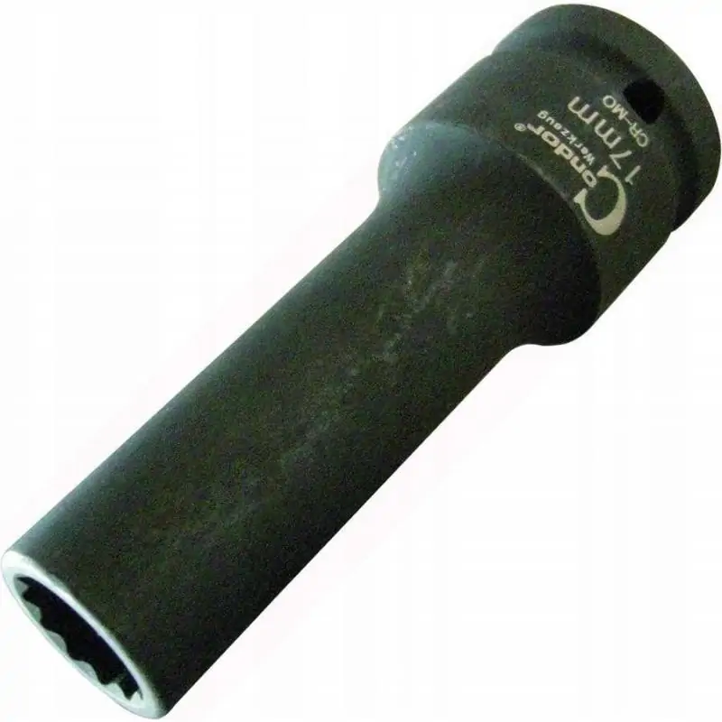 Nasadka 3/4" udarowa 17 mm, 12-kątna, długa