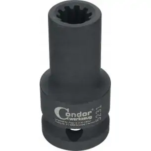 Nasadka do zacisków hamulca 10 zębów, 9x50 mm, VAG