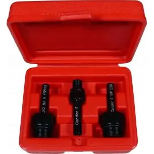 Adaptery do wymiany oleju skrzyń biegów, 3 szt.