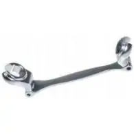 Klucze oczkowe otwarte 8-19 mm, z przegub.,6 szt.