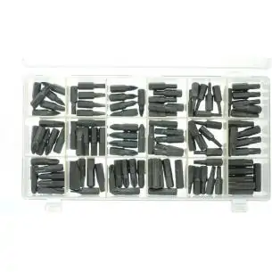 ZESTAW BITÓW PŁASKIE,KRZYŻAKOWE,IMBUS,TORX 108szt.