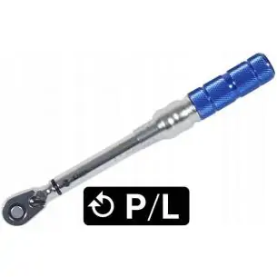 Klucz dynamometryczny, prawe/lewe, 1/4'', 2-10 Nm