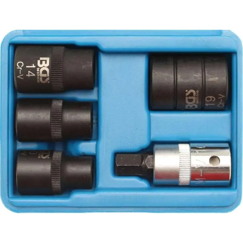 Nasadki 5-kątne, 5 szt.