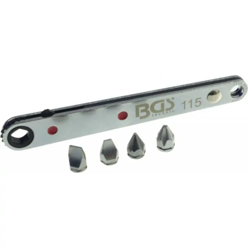 Klucz - grzechotka z bitami, 5 cz.