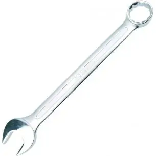 Klucz płasko oczkowy długi 65 mm, poler