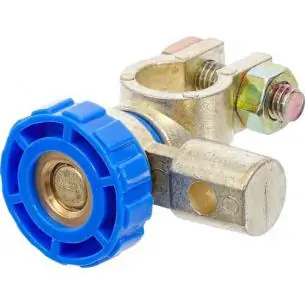 Wyłącznik masy akumulatora, kątowy, 250A