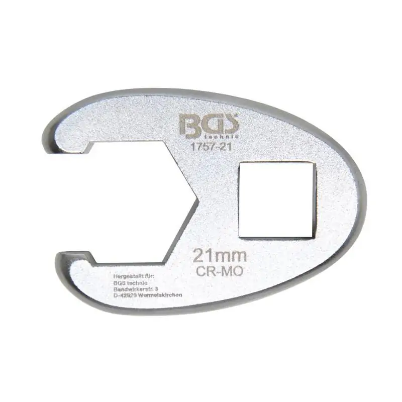 Nasadka otwarta boczna 1/2", 21 mm