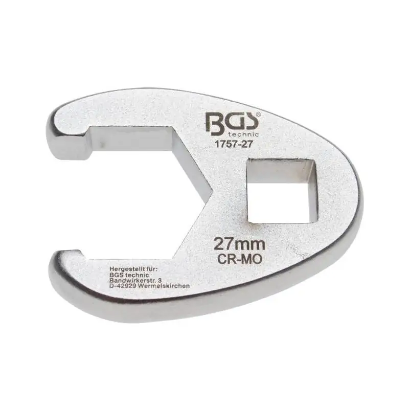 Nasadka otwarta boczna 1/2", 27 mm