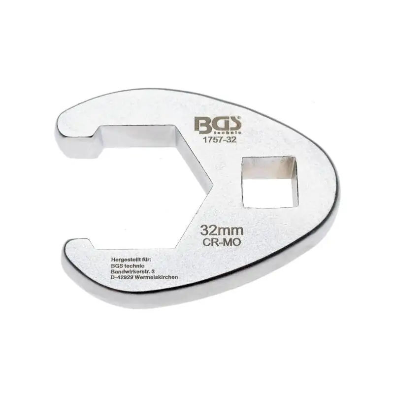 Nasadka otwarta boczna 1/2", 32 mm