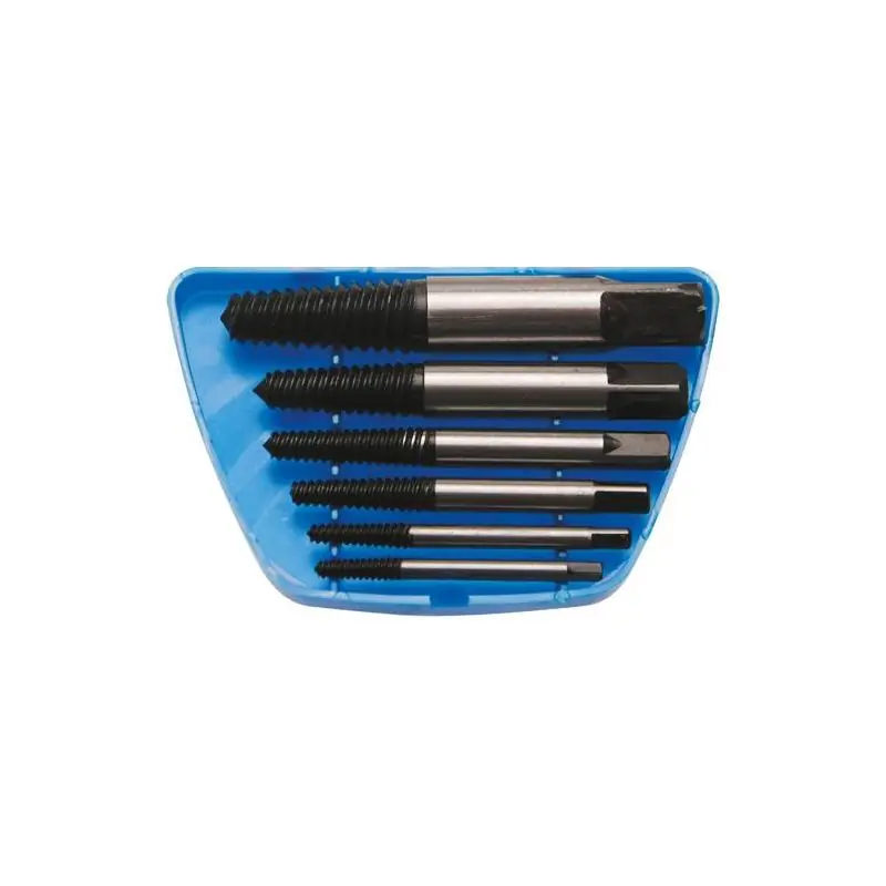 Wykrętaki trzpieniowe 3-25 mm, 6 szt.